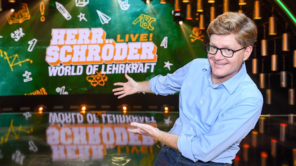 HERR SCHRÖDER LIVE! WORLD OF LEHRKRAFT